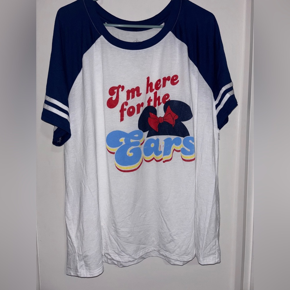 Disney “I’m Here for the Ears” Shirt Size 2X and 1X
